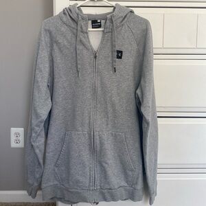 Under Amour Gray Full Zip Up